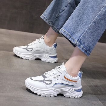 乔丹格兰joedongolan女鞋2023春季新款初中高中女生运动鞋皮面鞋子