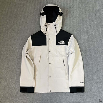 the north face 北面1990防风防水gtx冲锋衣男女户外外套    s码 奶
