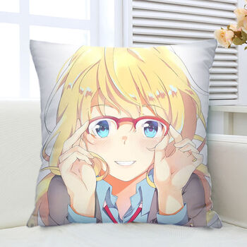 布荷四月是你的谎言周边抱枕双面宫园薰二次元动漫靠垫枕头学生日礼物