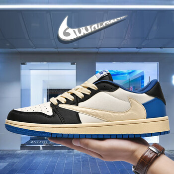 耐克顿蒲田闪电倒钩男鞋aj青苹果dunk空军一号男款板鞋运动鞋子女款