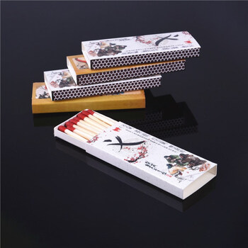 烟斗火柴 长柄火柴 烟斗用长火柴 雪茄用火柴10盒30盒复古创意烟火柴