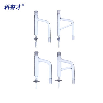 科睿才玻璃油水分离器四氟活塞玻璃分水器双四氟分水器水分仪 双管