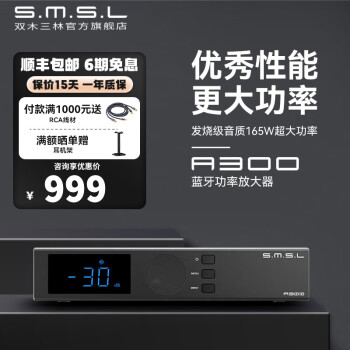 探索双木三林A300功放机165W蓝牙5.0无线音箱的优势