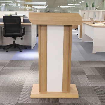 多媒体演讲台会议主持台教师讲台桌发言台接待台迎宾台现代简约司仪台