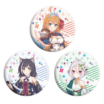 动漫公主连结redive连接可可萝同款签到印章cos二次元周边三款胸章