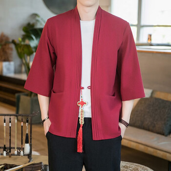 90230斤胖子大码肥仔240斤超大码5xl汉服男夏季开衫道袍中国风男装