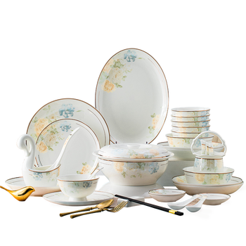 以辰梦幻花影60件碗碟套装好不好优缺点实情？良心评测