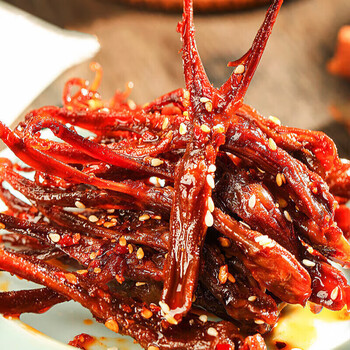 lism品小样香辣鸭舌头大鸭舌经典老湖南特产熟食卤味小吃休闲零食 老