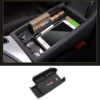 q3q5l座椅缝隙夹缝收纳盒车内装饰用品大全1722款a4la5扶手箱储物盒一