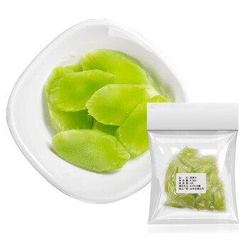 开昂农场去皮莴笋片 新鲜净菜切好免洗半成品即开即用 500g*10包