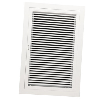 献瑜铝合金百叶检修口新风出风口中央空调回风口带调节阀百叶窗通风口