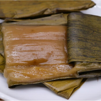 哺食旺500g云南德宏特产傣族傣味美食糯米糕零食傣纯竹筒粑粑原味20片