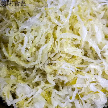 东北酸菜甘兰圆白菜酸菜农家酸白菜大缸腌制酸菜丝甘蓝酸菜500克5袋