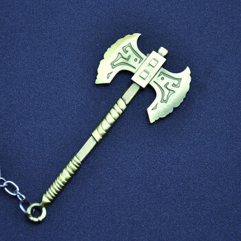 刀塔dota2周边饰品不朽龙钩w器剑圣屠夫手办模型项链挂件钥匙扣 斧王