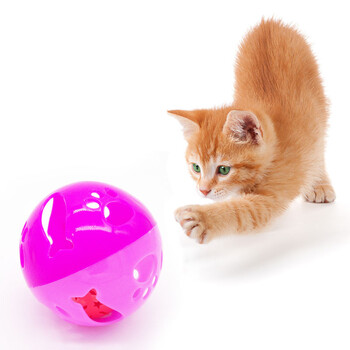 转盘抓板发声玩具球逗猫棒薄荷鱼小老鼠猫咪玩具发声猫抓球直径约10cm