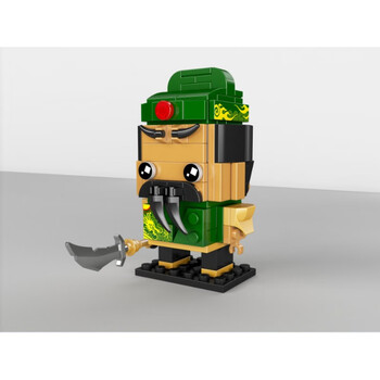 山头林村传奇糖玩 五虎上将 经典国粹 国潮西游 文创积木拼装玩具定制