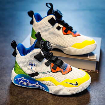 耐克(nike)男童鞋子夏季儿童旋转扣运动鞋小学生专业训练篮球鞋 tx