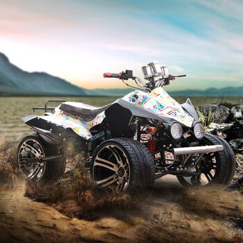 三轮沙滩车个性改装四轮摩托车公路赛全地形跑车火星越野车沙滩车