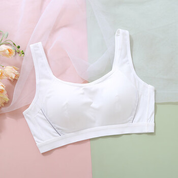 少女内衣运动小背心发育期初中学生高中生薄款全棉无钢圈文胸胸罩