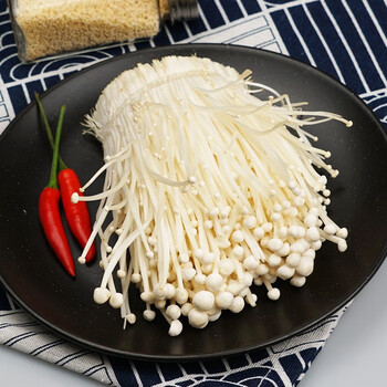 盛福小关 金针菇 约250g 蘑菇 火锅烧烤食材 新鲜蔬菜