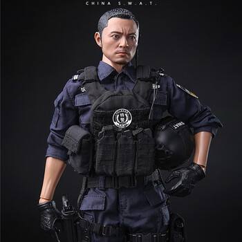 minispace中国特警特种部队兵人 1/6手办模型可动人偶收藏摆件礼物男 
