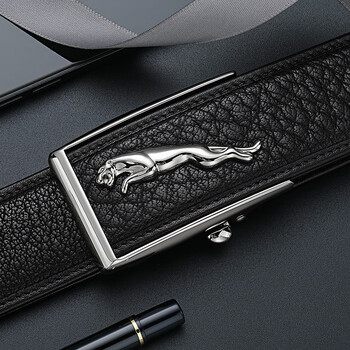 jaguar捷豹男士皮带自动扣皮带男父亲节礼物实用送爸爸生日礼物男腰带