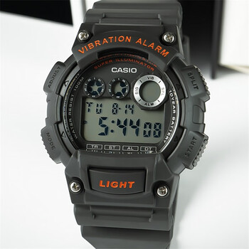 卡西欧(casio)ins复古多功能不锈钢百搭方块表带运动男表ae-1200whd