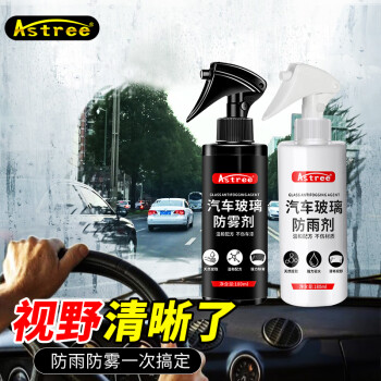 Astree品牌防雾剂/驱水剂:解决雨天行车困扰,独特配方持续高销量