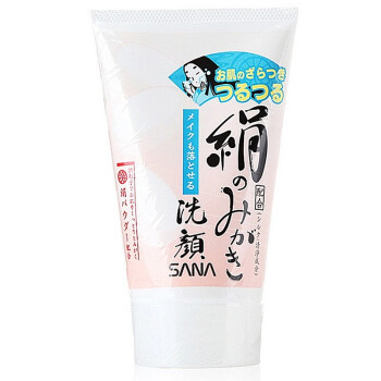 莎娜（SANA）丝柔洗面乳120g（洗面奶 洁面乳 温和清洁）日本原装进口