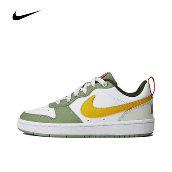 NIKE（滔搏运动） 耐克男大童NIKE COURT BOROUGH LOW 2 (GS)复刻鞋 FV3648-171 37.5