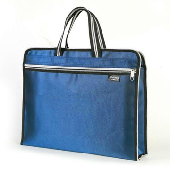 手提资料会议袋 商务公文包订做 可定制文件袋logo 定做订制印字质同
