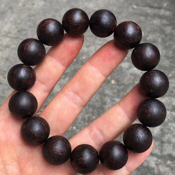 珊诗丽缅甸小叶降真香手串2.