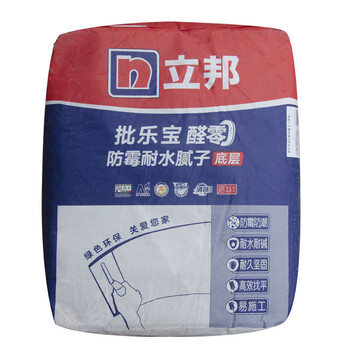 定制批乐宝腻子粉内墙防水抗碱腻子膏墙面裂缝涂料找平 30斤底层   苏