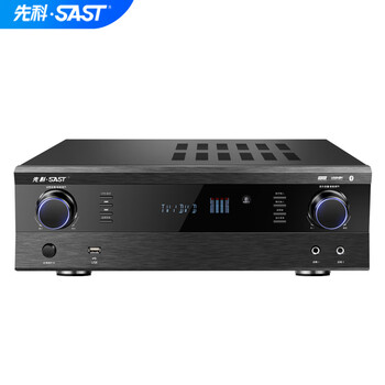 先科功放机家用51蓝牙大功率重低音h卡拉ok网络av公放器语音智能网络