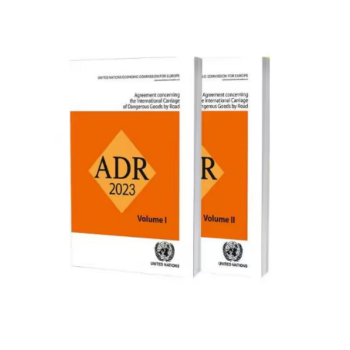 ADR 2023 国际公路运输危险货物协议[英文] 上下册 0k18k+随机礼品一份