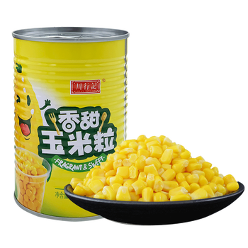 香甜玉米粒罐头425g松仁即食水果新鲜玉米烙沙拉烘焙原料425g1罐玉米