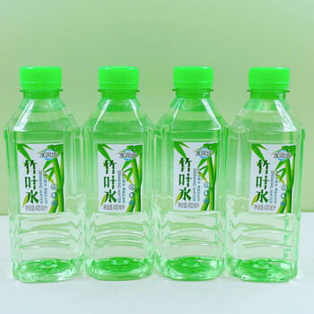 秋林水润坊竹叶水400ml*24瓶苏打水弱碱性水纯净矿泉水整箱 竹叶水