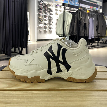 狄宏女鞋老爹鞋新款ny男鞋厚底小白鞋增高情侣休闲鞋潮 shc101n-ny新