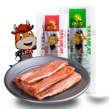 胖金妹牦牛肉高原特产手撕牛肉零食牛肉熟食真空小袋即食原味250g
