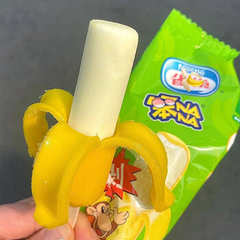 雀巢冰淇淋5支笨nana网红雪糕剥皮冰淇淋苹果味果冻冰棒52g儿童冰棍