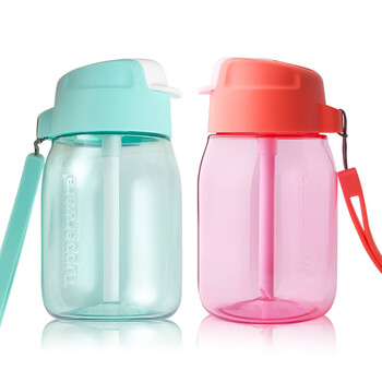 特百惠cc企鹅杯呆萌儿童塑料水杯亲子杯350ml 薄荷蓝 甜蜜粉 图片价格品牌报价 京东