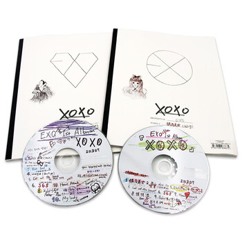 现货正版exo专辑xoxo中文版韩文版2cd碟片写真集海报2张小片