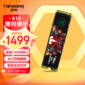 梵想（FANXIANG）4TB SSD固态硬盘 M.2接口PCIe 4.0 x4长江存储晶圆 国产TLC颗粒 PS5台式机笔记本S790