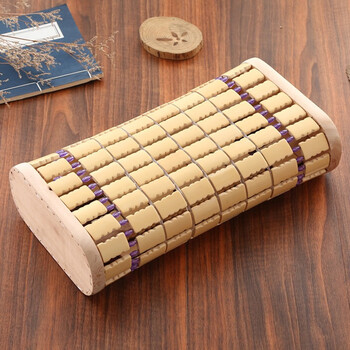 映季 麻将枕头 夏季竹枕凉枕透气凉爽护颈枕夏天家用枕竹枕头空心枕头