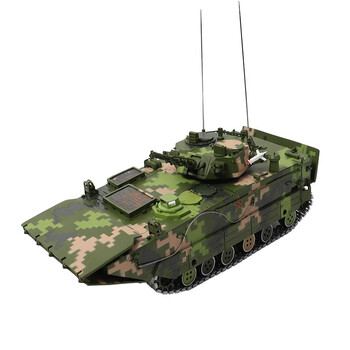 05式两栖突击车模型212b款两栖步战车静态合金仿真军事模型1/30 数码