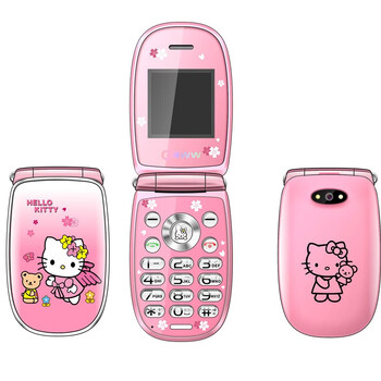 翻盖儿童小手机可爱卡通袖珍男女孩移动版学生手机戒网定位迷你款