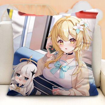 校园季莹抱枕原神周边妹妹旅行者游戏床上毛绒定制头枕车用二合一抱枕