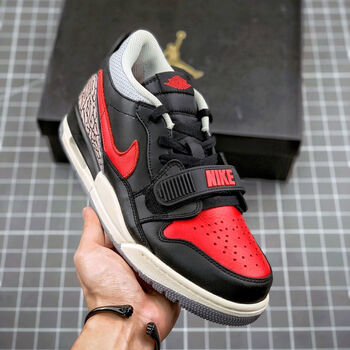 aj312黑红禁穿休闲运动慢跑鞋男女低帮实战气垫篮球鞋cd7069-006 公司