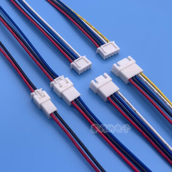 xh2.54空中对接带线连接器接插件-10p公母带线150mm0.