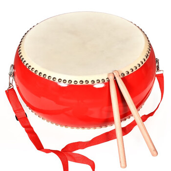 豪利特-8红鼓锣鼓牛皮鼓堂鼓乐器儿童玩具小鼓演出舞安全好用吗?